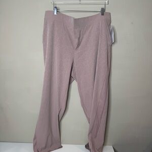 Athleta Brooklyn Textured Ankle Pant Pantalon Cheville Texture size 22